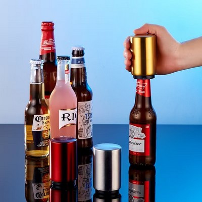 Stainless Steel Press Automatic Bottle Opener