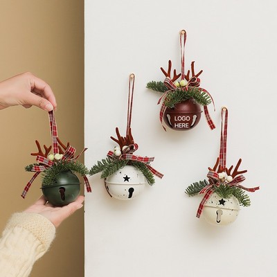 Christmas Pinecone Bell Ornament