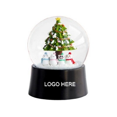 Christmas Glass Water Globe Ornament